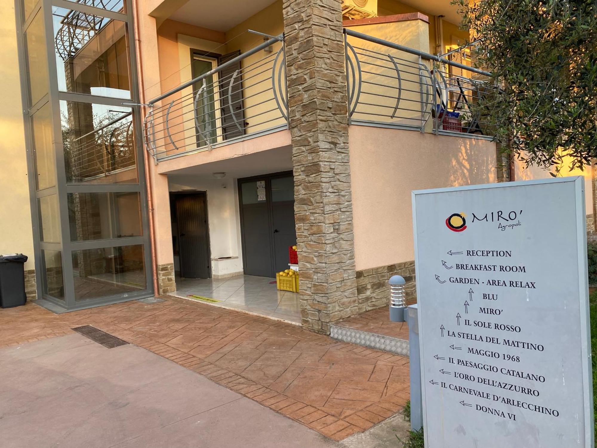 Miro' Agropoli Bed & Breakfast Exterior photo